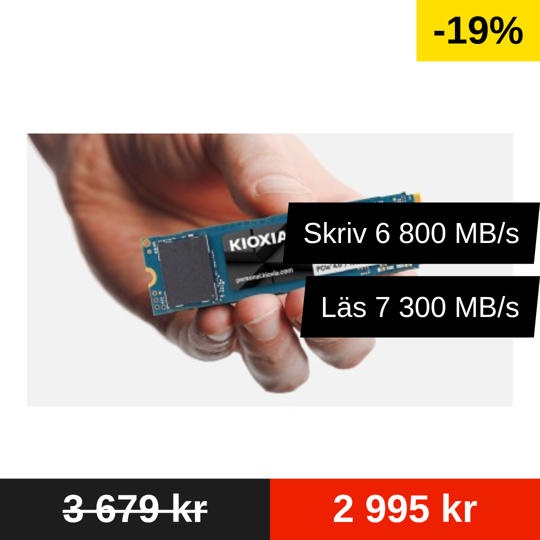 Kioxia SSD 2 TB Exceria Basic NVMe